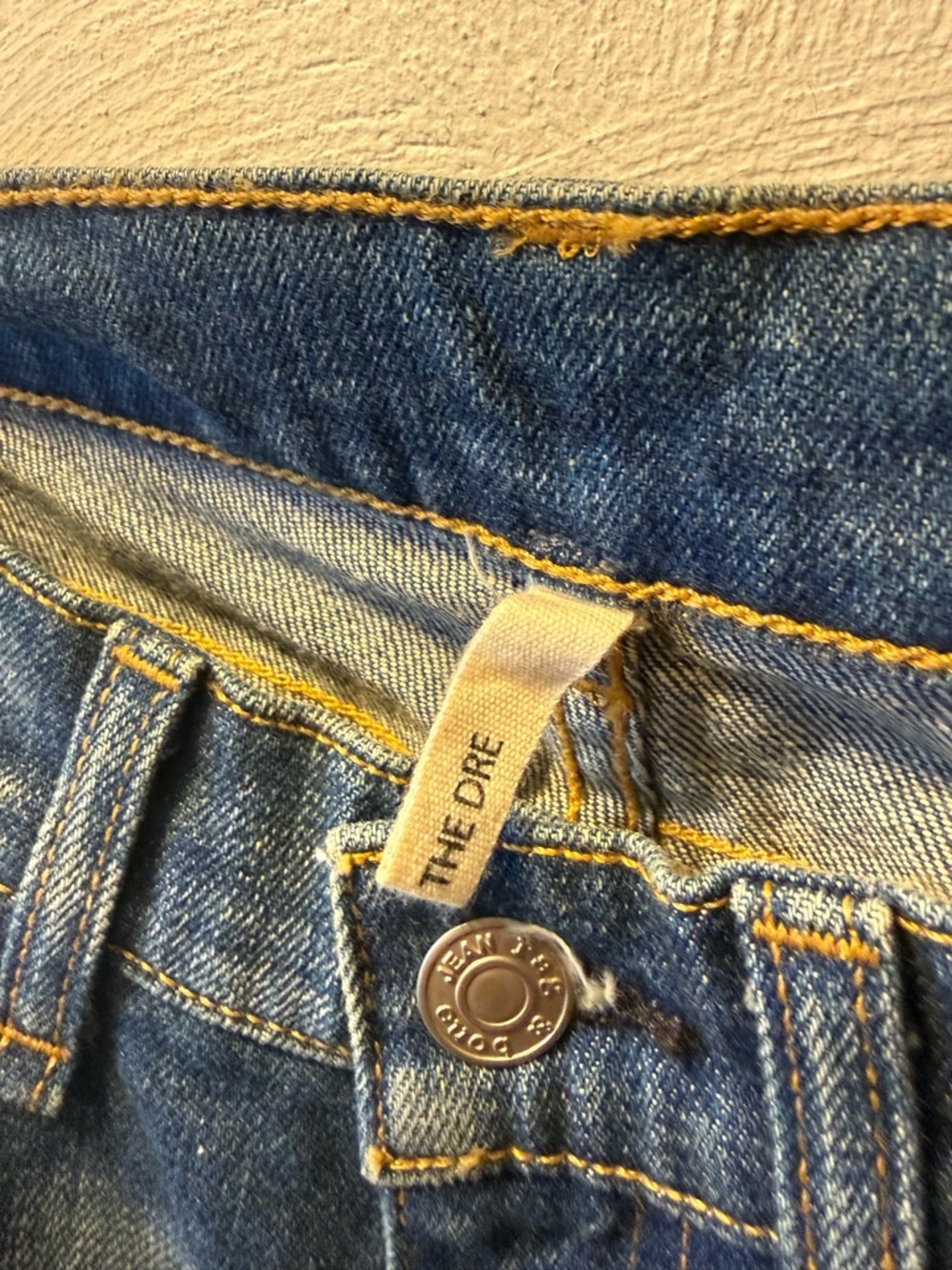 Rag & Bone The Dre Jeans Size 25 Medium Wash Low Rise Designer Denim Minimalist - Picture 5 of 6